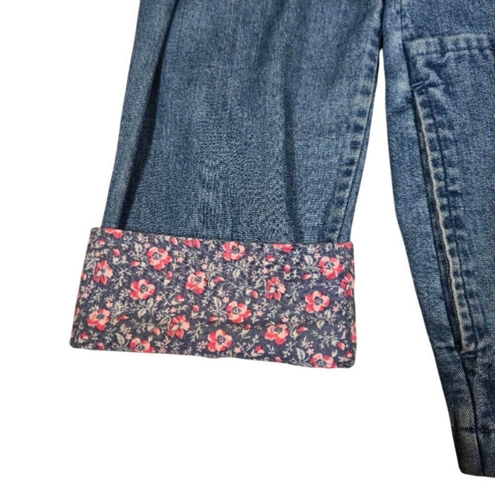 Orvis Vintage Women's Denim Jacket Size 14 Blue Pockets Casual Preppy - Picture 4 of 9